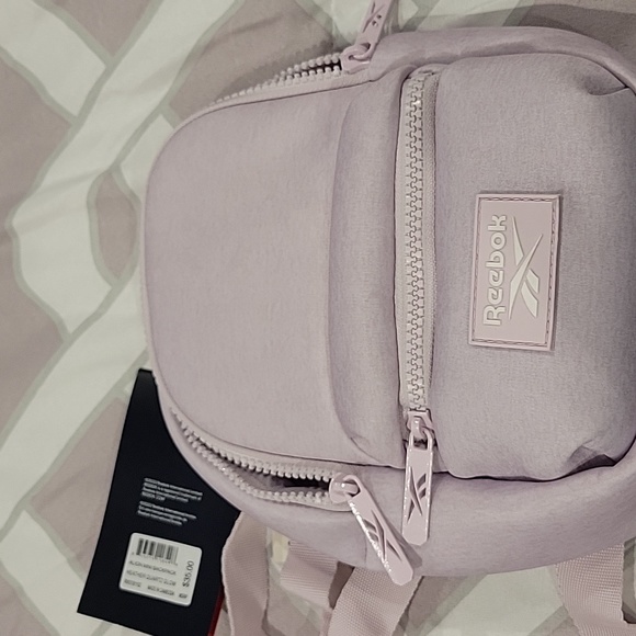 Reebok mauve mini backpack new with tags - Picture 1 of 4